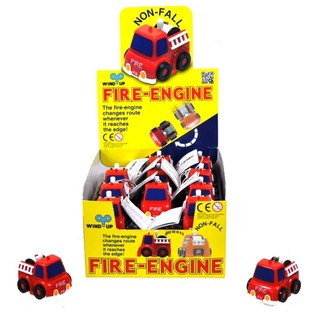 Camion de pompiers jouet anti-chute mécanique (24 pcs)
