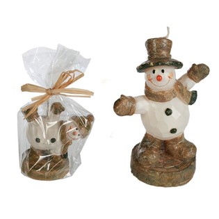 Bougies Bonhomme de Neige Rigolotes (12 pcs)