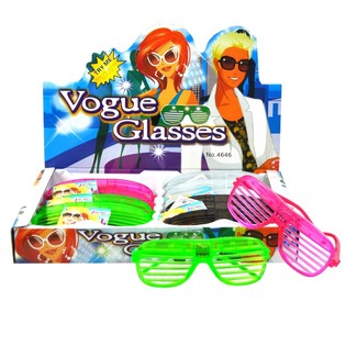 LUNETTES SHUTTER SHADES AVEC &Eacute;CLAIRAGE (12 pcs.)