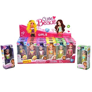 Mini poupées en présentoir (24 pcs)