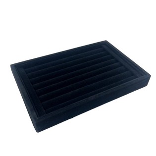 PRÉSENTOIR BAGUES VELOURS 22,5x14,5cm (1pc)