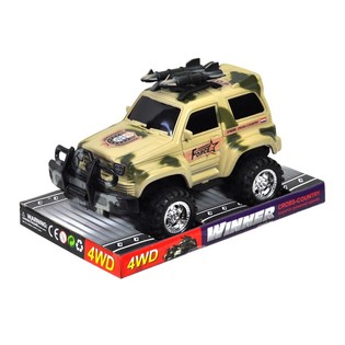 Camions de Cross &agrave; Friction sous Blister (Lot de 2)