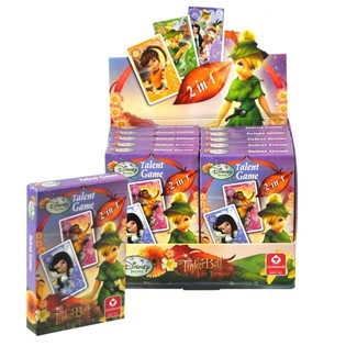 Jeu de Cartes Disney F&eacute;e Clochette 2-en-1 (12 pcs.)