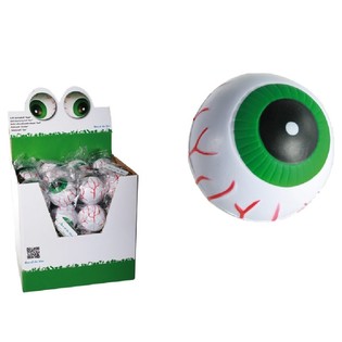 Grandes Balles Rebondissantes Souples avec Yeux, Ø6cm (48 pcs)