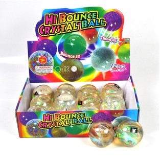 Balle rebondissante lumineuse (Lot de 12)