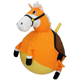 Ballon Sauteur Cheval Jolly Jumper - Orange (45 cm)