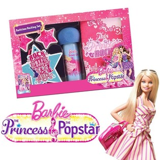 Coffret de Bain BARBIE PRINCESS & POPSTAR (6 pcs)
