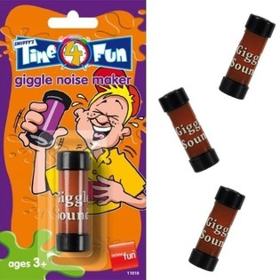 B&Acirc;TON BRUITEUR RISETTE SMIFFY'S SUR CARTE (12 pcs)