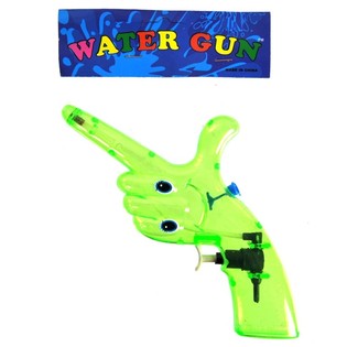 Pistolet &agrave; eau main vert 22 cm (12 pcs)