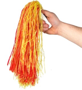 Pompon de Cheerleader sur Carte (12 pcs)
