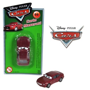 DISNEY CARS CARLO MASERATI VOITURE SUR CARTE (12 pcs)