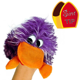 MARIONNETTE EN PELUCHE / CRAZY BIRD (12 pcs)