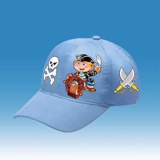 Casquettes Enfant Motif Pirate (6 pcs.) | Vente en Gros B2B