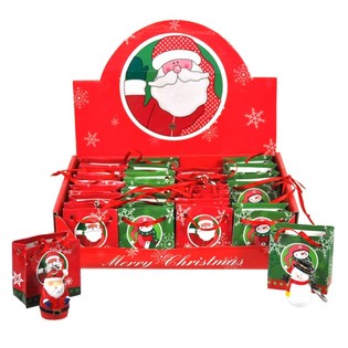 PORTE-CLÉS DE NOËL EN POCHETTE (23 pièces)