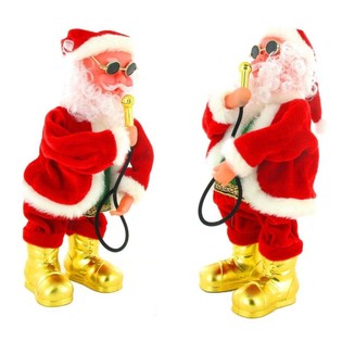 P&egrave;re No&euml;l chantant et dansant avec micro