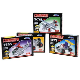 V&eacute;hicules en m&eacute;tal &agrave; construire soi-m&ecirc;me (7 pcs)