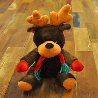 Peluche Renne de No&euml;l Rudolf 20 cm (7 pcs)