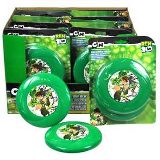 Set de 2 Frisbees BEN10 sur Carte (20 pcs)