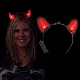 Cornes de Diable Lumineuses LED (12 pcs)