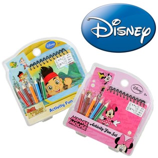 SET DE DESSIN DISNEY SUR CARTE BLISTER (16 pcs)
