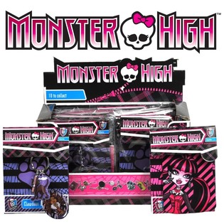 MATTEL MONSTER HIGH - MIX D'ACCESSOIRES EN PR&Eacute;SENTOIR (16 pcs)