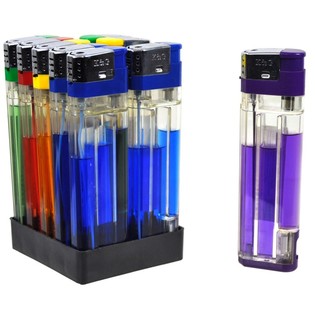 Briquet XL avec lampe de poche (10 pcs.)