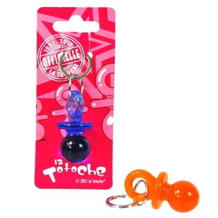 Porte-cl&eacute;s T&eacute;tine (12 pcs)