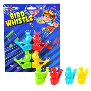 4 Sifflets d'Oiseau sur Carte (24 pcs)