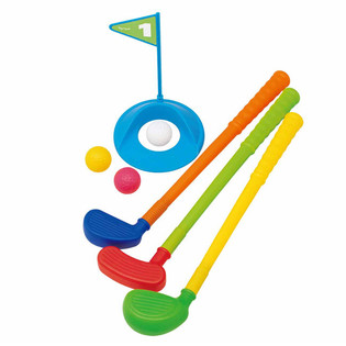 Set de golf de luxe 9 pi&egrave;ces pour enfants (5 pi&egrave;ces)