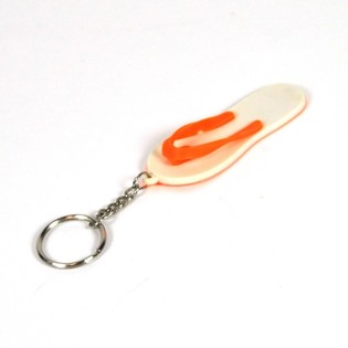 PORTE-CLÉS TONGS ORANGE (100 pcs)