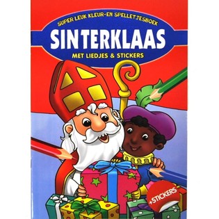 Livre de Coloriage et de Jeux Saint Nicolas (10 pcs)