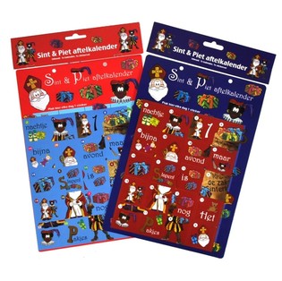 CALENDRIER DE L'AVENT SAINT-NICOLAS - MODÈLE 1 (12 pcs)