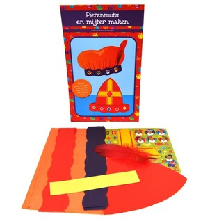 Kit DIY Bonnet de Piet et Mitre Saint-Nicolas (12 pcs)