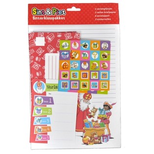 Kit de Liste de Souhaits Saint-Nicolas de 14 Pièces (Lot de 12)