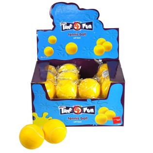 SMIFFY'S BALLE DE TENNIS EN MOUSSE EN PRÉSENTOIR (24 pcs)
