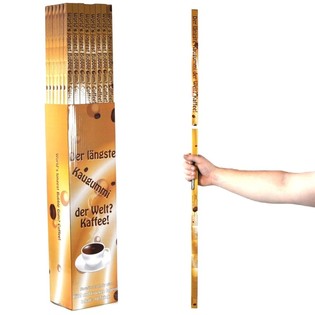 Le plus long chewing-gum du monde - Go&ucirc;t Caf&eacute; (48 pcs)