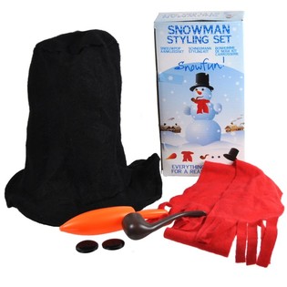 Kit de Déguisement Bonhomme de Neige 6 Pièces (Lot de 3)