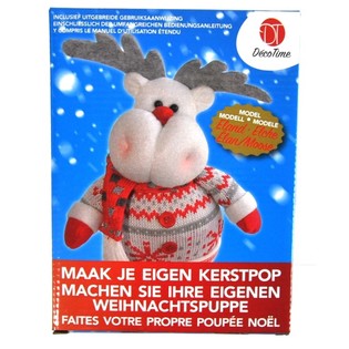 CRÉEZ VOTRE POUPÉE DE NOËL EN PELUCHE (6 pcs.)