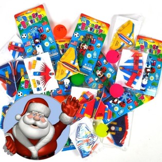 MÉGA MIX D'ARTICLES POUR POCHETTE SURPRISE DE NOËL (200 pièces)