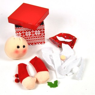 CRÉEZ VOTRE PROPRE BOÎTE DE NOËL - MODÈLE PÈRE NOËL