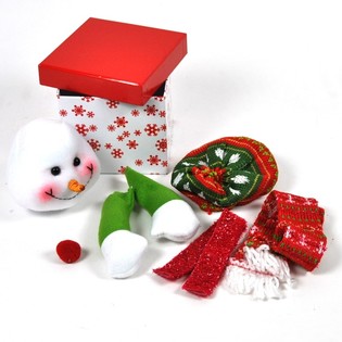 CRÉEZ VOTRE PROPRE BOÎTE DE NOËL - MODÈLE: BONHOMME DE NEIGE