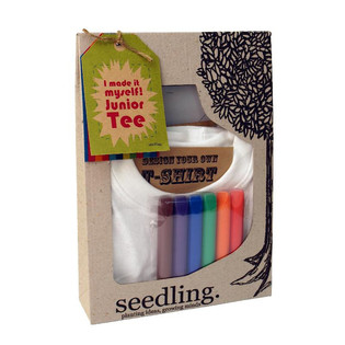 KIT SEEDLING - CR&Eacute;E TON PROPRE T-SHIRT JUNIOR 1-2 ANS (2 pcs)