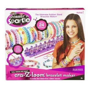 CRA-Z-ART SHIMMER'N SPARKLE - COFFRET MEGA CR&Eacute;ATION BRACELETS (6 pcs.)