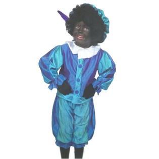 Costume de Zwarte Piet pour Garçon – Taille 110 (4-6 ans)
