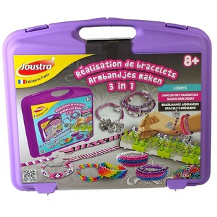 JOUSTRA COFFRET CRÉATION DE BRACELETS 3 EN 1 (2 pcs)