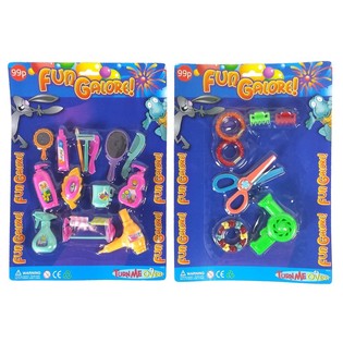 Set de jeu fille Fun Galore sur carte 30cm (12 pcs)