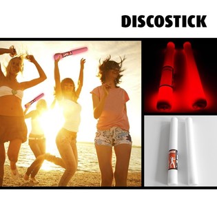 B&Acirc;TON MOUSSE LED COULEUR UNIQUE - ROUGE - 38,5 CM (19 pcs)