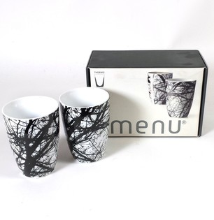 MENU - FOREST Coffret de 2 Tasses Thermiques (1 set)