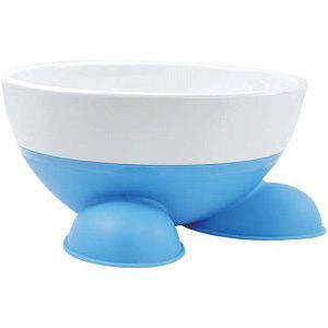 HEADCHEFS - Bol de Petit-D&eacute;jeuner pour Enfants sur Pieds - Bleu (1 pc.)