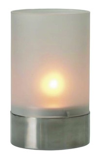 Patent - Lampe &agrave; Huile en Verre D&eacute;poli 19 cm (1 pc.)